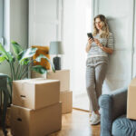 Umziehen ins neue Haus